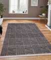 Covor, 23043A , 120x180 cm, 100% Iuta/tesatura chenille, Antracit