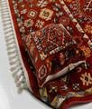 Covor, 80014A , 80x150 cm, Poliester, Rosu claret