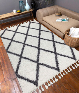 160x230 cm, Alb;Antracit