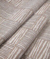 Covor, 23043A , 160x230 cm, 100% Iuta/tesatura chenille, Bej