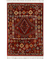 Covor, 80014A , 200x290 cm, Poliester, Rosu claret