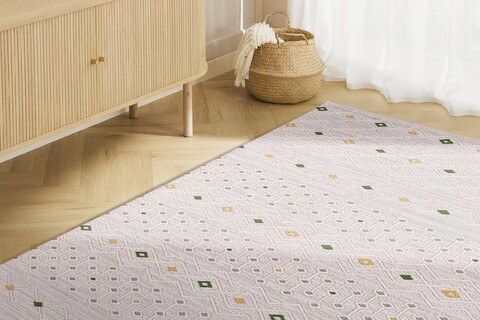 Covor, 45621 Milas, 80x150 cm, Acril, Galben