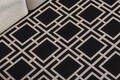 Covor, 53078 Amour, 118x180 cm, Poliester, Alb/Negru