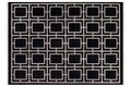 Covor, 53078 Amour, 118x180 cm, Poliester, Alb/Negru