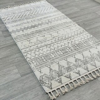 100x150 cm, Alb;Bej