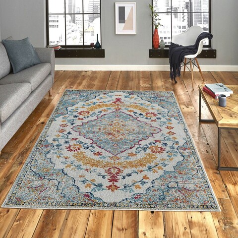 Covor, Woopamuk170, 120x180 cm, Bumbac;Poliester, Multicolor