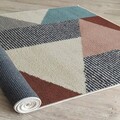 Covor, Woopamuk286, 80x300 cm, Bumbac;Poliester, Multicolor
