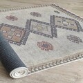 Covor, Woopamuk018, 100x300 cm, Bumbac;Poliester, Gri