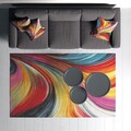 Covor, Woopamuk191, 100x300 cm, Bumbac;Poliester, Multicolor