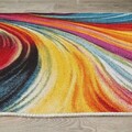 Covor, Woopamuk191, 100x300 cm, 70% bumbac/30% poliester, Multicolor