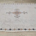 Covor, Woopamuk026, 180x280 cm, Bumbac;Poliester, Alb