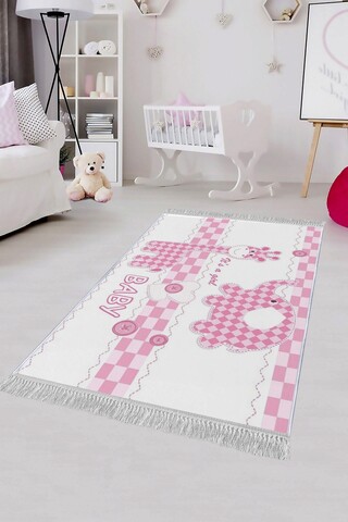 Covor, ELS523, 80x150 cm, Catifea, Multicolor