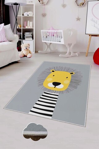 Covor, HMNT493, 80x120 cm, Poliester, Multicolor