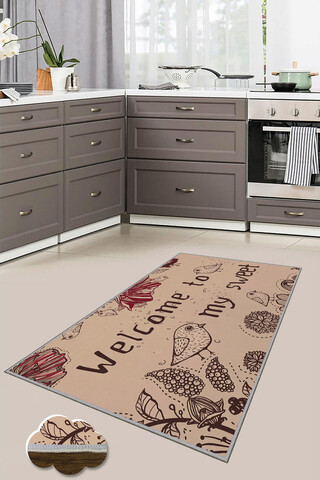 Covor, Wookece174, 50x80 cm, Multicolor