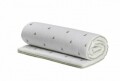 Topper saltea Confort Eucalyptus, Green Future, 120x190 cm, H 5 cm