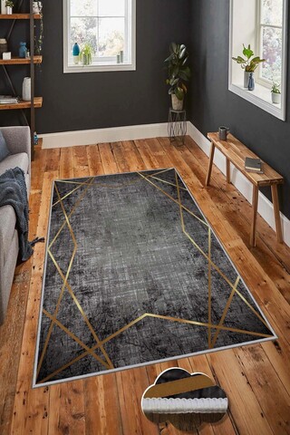 Covor, HMNT753, 80x150 cm, Poliester, Multicolor