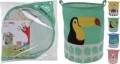 Cos depozitare Parrot, 40 x 50 cm, poliester, multicolor