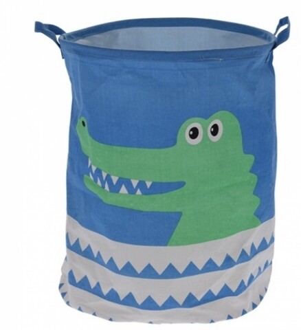 Cos depozitare Crocodile, 40 x 50 cm, poliester, multicolor