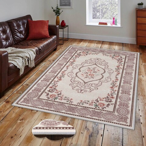 Covor, EEXFAB477, 80x150 cm, Poliester, Multicolor