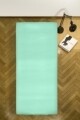 Cearceaf de pat cu elastic Turquoise Heinner, 90x200 cm, 100% bumbac, turcoaz