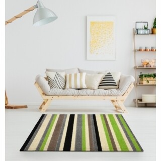 120x160 cm, Multicolor, Silver-Pistachio