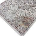 Covor, HG117, 80x150 cm, Poliester, Crem / Gri
