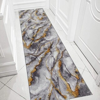 80x250 cm, Gri;Auriu