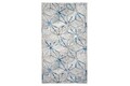 Covor, 1086, 80x200 cm, Gri/Albastru