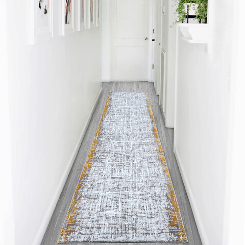 Covor, 2632, 100x300 cm, Polipropilena, Mustar / nurca