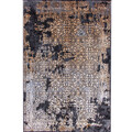 Covor, E1837, 200x290 cm, Poliester, Antracit / Aur