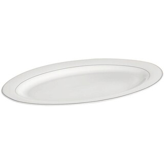 Alb, Platou servire 35.5 cm