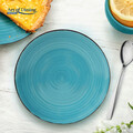 Set 6 farfurii pentru desert Gala Blue, Heinner, Ø19 cm, ceramica, albastru