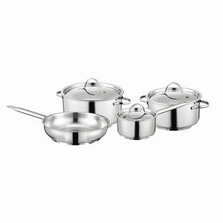 Set 7 piese, capac inox