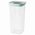 Caserola cu capac etans BergHOFF, Leo, 1.6 L, 11.5 x 11.5 x 22.5 cm, plastic, verde