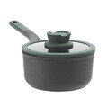 Cratita cu capac saucepan BergHOFF, Leo Forest, Ø18 cm, 2 L, aluminiu turnat, invelis antiaderent