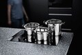 Set vase pentru gatit 6 piese BergHOFF, Gem Downdraft, 4.2 L, 5.7 L, 8.8 L, inox