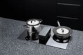 Set vase pentru gatit 3 piese BergHOFF, Gem Downdraft, 24 cm, 28 cm, inox