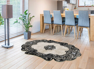 80x150 cm, Negru;Alb