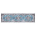 Covor, Blue AL 201 , 75x230 cm, Poliester , Multicolor