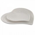 Set serviciu pentru desert InArt, 7 piese, ceramica, Heart
