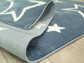 Covor, Machine Star, 80x150 cm, 30% poliester/70% polipropilena, Albastru