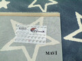 Covor, Machine Star, 80x150 cm, 30% poliester/70% polipropilena, Albastru