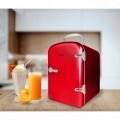 Mini frigider portabil Jocca, 4 L, rosu