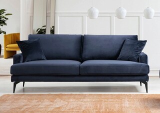 205x90x88 cm, Albastru navy