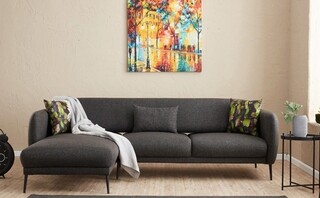 265x80x163 cm, Antracit