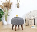 Taburet, Atelier del Sofa, 209FLF1166, Gri