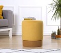 Taburet, Atelier del Sofa, 209FLF1123, Galben