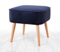 Taburet, Atelier del Sofa, 209FLF1347, Albastru navy