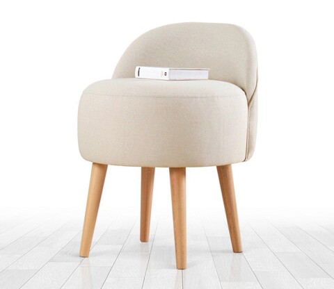 Taburet, Atelier del Sofa, 209FLF1151, Crem