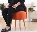 Taburet, Atelier del Sofa, 209FLF1149, Portocaliu